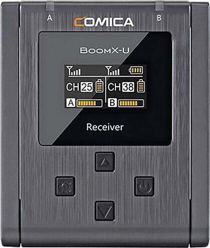 Comica BoomX-U U2 Безжичен Микрофон Шоково Монтиран за Камера