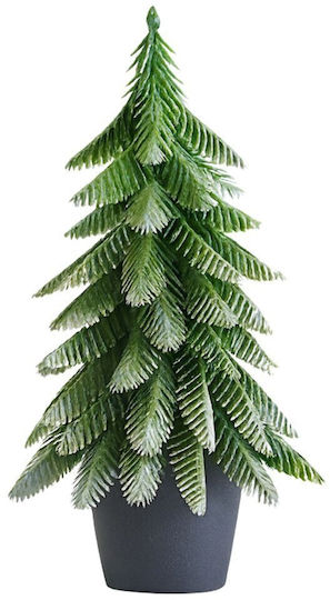 Weihnachtsdekorationen mit Bäumen 32cm Silber Weihnachtsdekorationen mit Bäumen 32cm Silber