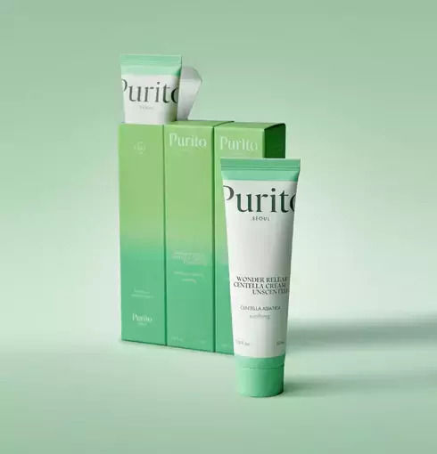 Purito Centella Unscented Recovery Αναπλαστική & Ρυθμιστική Κρέμα Προσώπου με Ceramides & Centella Asiatica 50ml