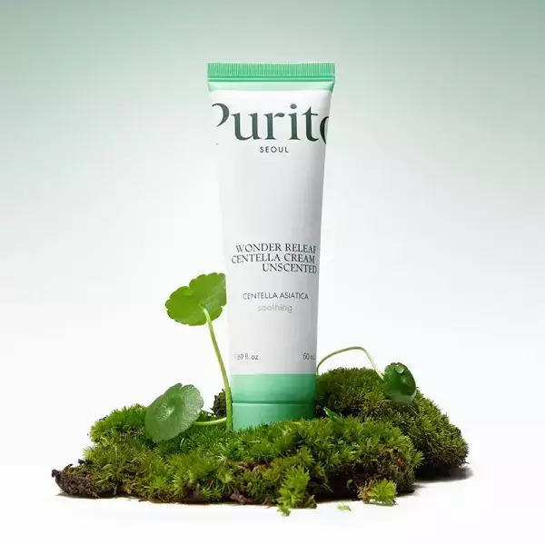 Purito Centella Unscented Recovery Αναπλαστική & Ρυθμιστική Κρέμα Προσώπου με Ceramides & Centella Asiatica 50ml