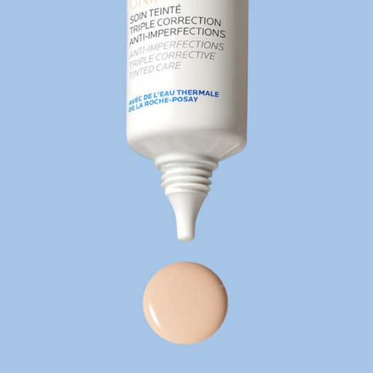 La Roche Posay Effaclar Duo (+) Unifiant Light 24h Regulating Tinted Day Face Cream Against Blemishes & Acne with Niacinamide 40ml