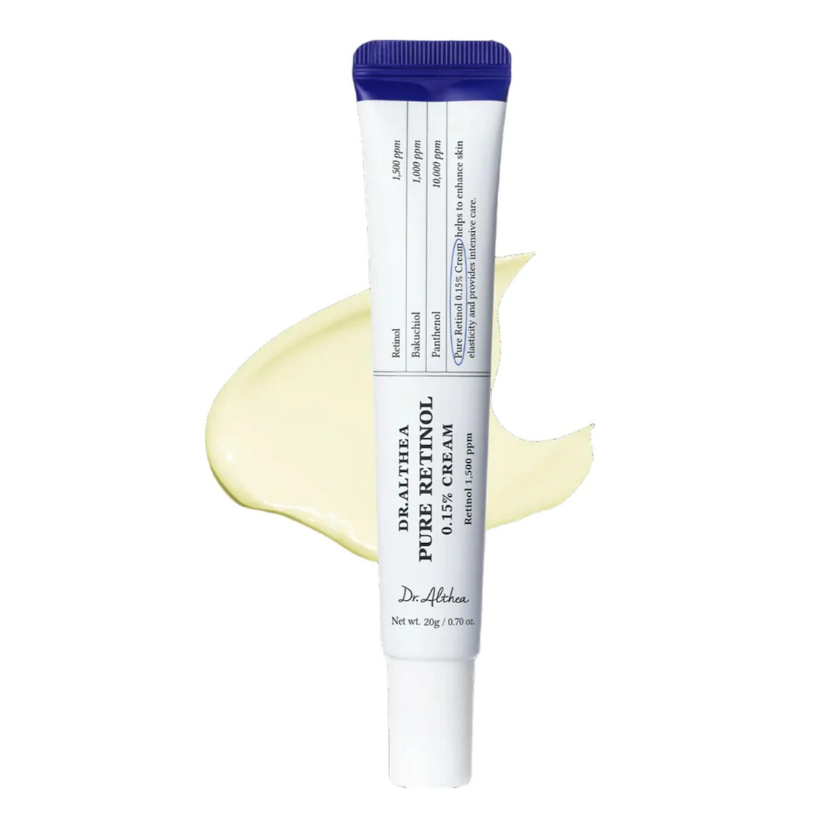 Dr. Althea Pure Retinol Αντιγηραντική & Συσφικτική Κρέμα Προσώπου Νυκτός με Ρετινόλη & Πανθενόλη 20gr