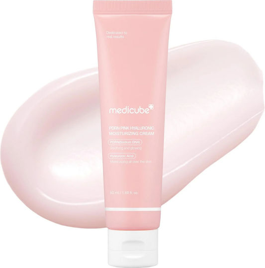 Medicube PDRN Pink Hyaluronic Крем за Лице за Хидратация и Несъвършенства с Хиалуронова Киселина и Ниацинамид 50ml