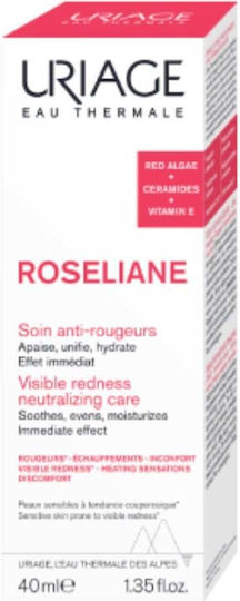 Uriage Roseliane Богат Хидратиращ Крем За Лице Срещу Зачервяване С Церамиди & Витамин E 40ml