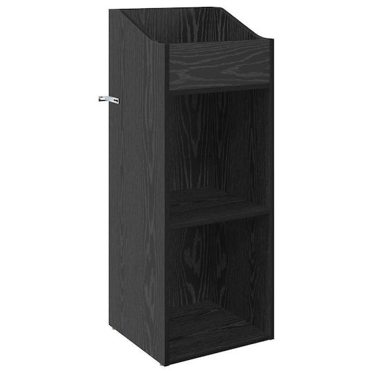 vidaXL Hi-Fi Furniture Black 36x36x95.5cm