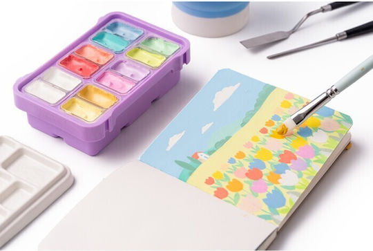 Himi The Littlies Aquarelle Set mit 12 Farben