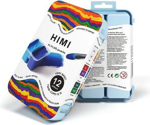 Himi Сет Акварелни Бои 12 Цвета