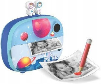 Atmosphera P83 Kids Camera 20MP with Thermal Printing Optical Zoom 7.5x Blue