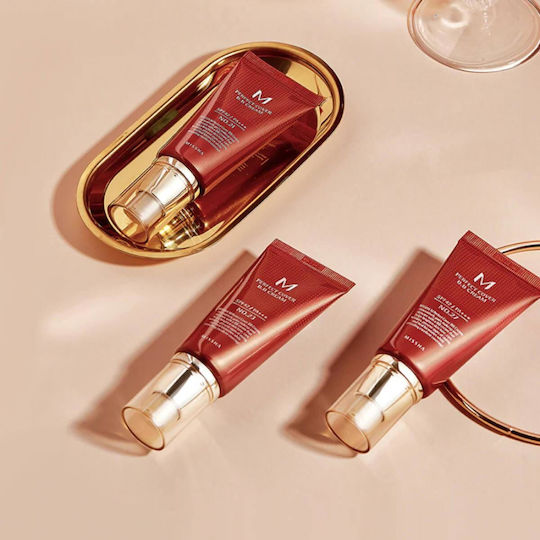 Missha Perfect Cover BB 21 Светло Бежово 24-Часов Дневен Крем За Лице С SPF42 За Хидратация, Против Стареене И Несъвършенства С Хиалуронова Киселина И Колаген 50ml