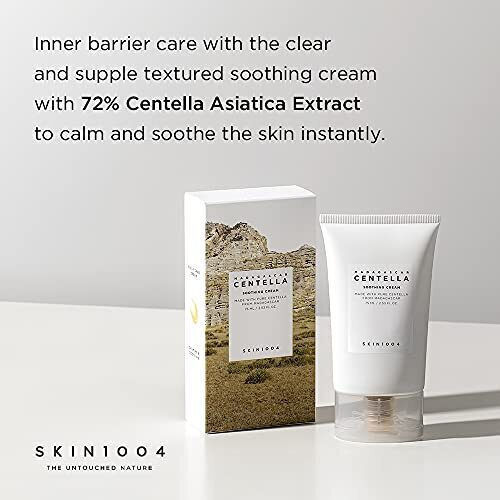 Skin1004 Madagascar Centella Light Cream Face Day with Ceramides & Centella Asiatica 75ml