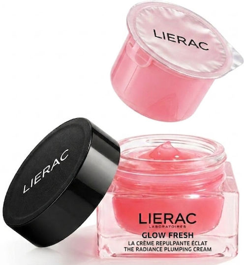 Lierac Glow Fresh The Radiance Plumping Refill Firming Face Cream with Hyaluronic Acid 50ml