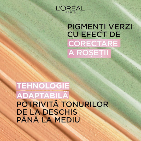 L'Oreal Paris C'est Magic CC 24-часов Дневен Крем за Лице с SPF20 за Хидратация, Несъвършенства по Кожата и Зачервяване 30ml