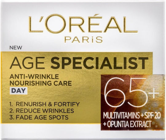 L'Oreal Paris Age Specialist 65+ Крем Лице Ден 50мл