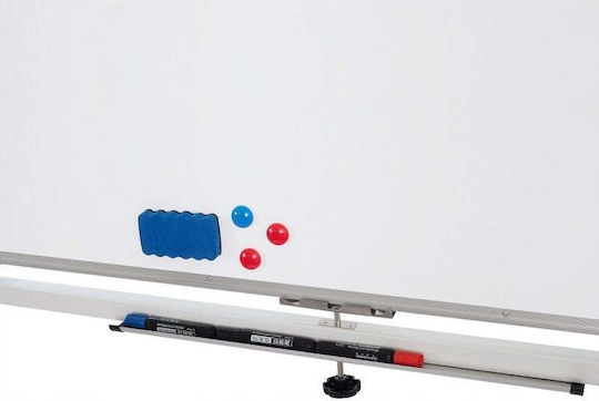 Office Products Μαγνητικός Πίνακας Μαρκαδόρου Σεμιναρίου Τροχήλατος