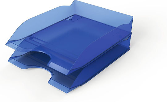 Durable Tavă de arhivare Basic A4 Transparentă Albastră