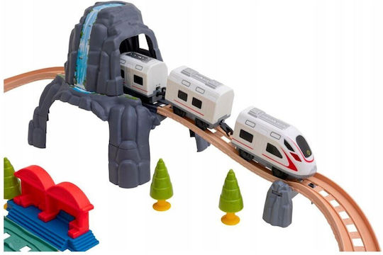Lean Toys Schiene Eisenbahnsätze mit Sound und Licht für 3+ Jahre
