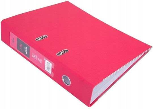 Deli Rio Arc Ring Binders A4/76mm Pink
