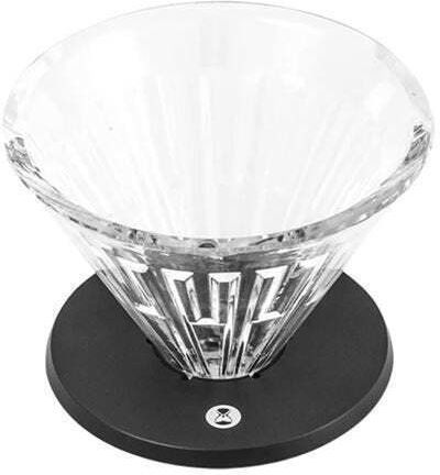 Timemore Glasiger Dripper Crystal Eye 02 Schwarz