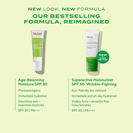 Murad Resurgence Cream Face Day with SPF50 50ml