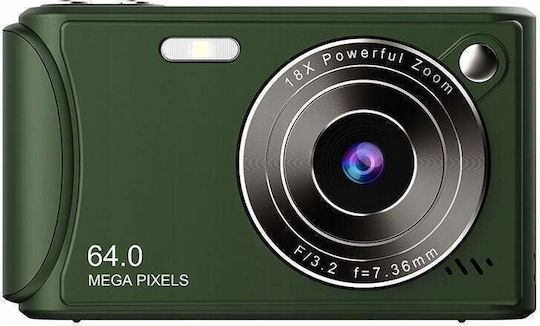 Xrec Q18 Aparat Foto Compact 64MP Zoom Optic 18x Verde
