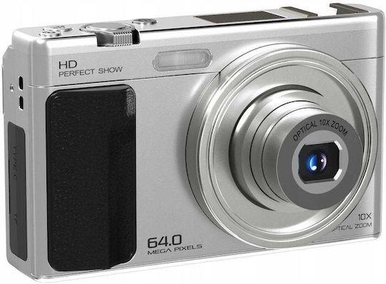 Xrec C89 Aparat foto compact 64MP Zoom optic 10x Argintiu