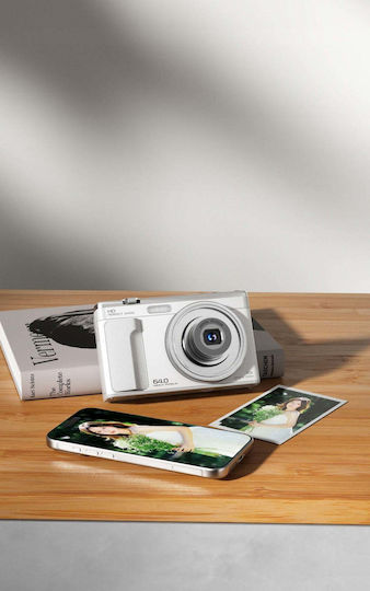 Xrec C89 Aparat Foto Compact 64MP Zoom Optic 10x Albă
