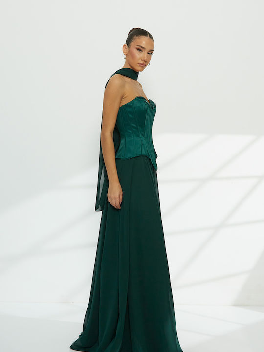 Maxi Abendkleid Grün