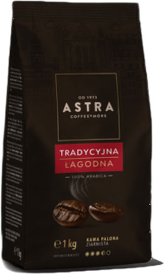 Astra Καφές Espresso Arabica σε Κόκκους 1kg