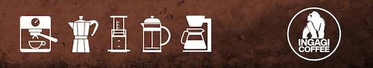 Ingagi Coffee Καφές Espresso Chocolate σε Κόκκους 1kg