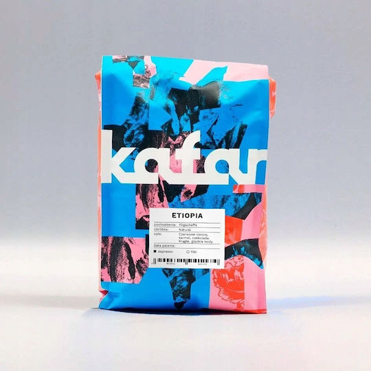 Kafar Καφές Φίλτρου Arabica Ethiopia Caramel σε Κόκκους 1kg