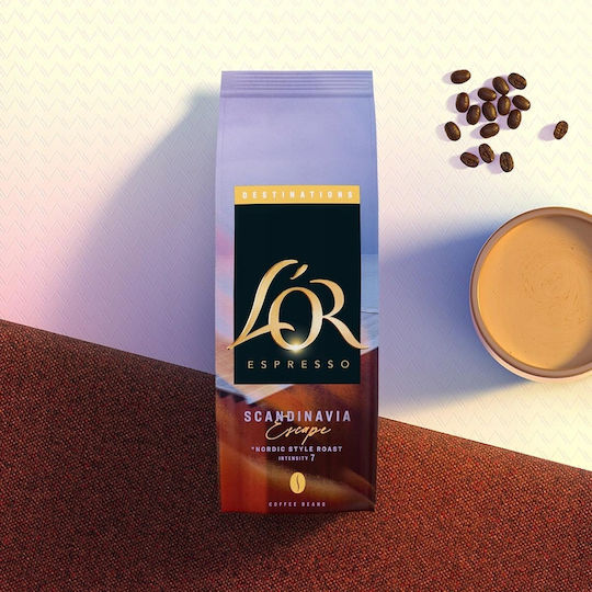 L'Or L'Or Espresso Arabica Karamell Kaffee in Körner 450g
