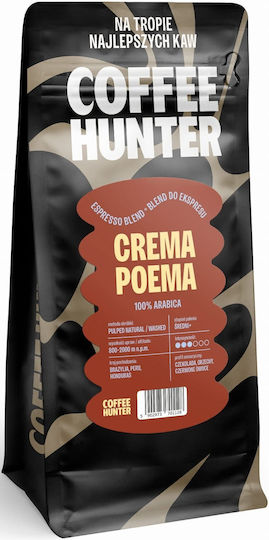 Coffee Hunter Καφές Espresso Crema σε Κόκκους 250gr