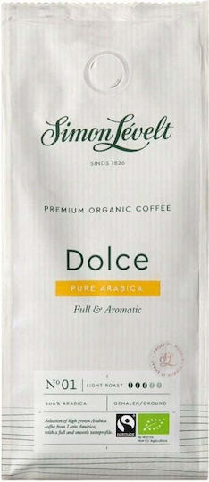 Simon Levelt Καφές Φίλτρου Arabica Dolce Αλεσμένος 250gr