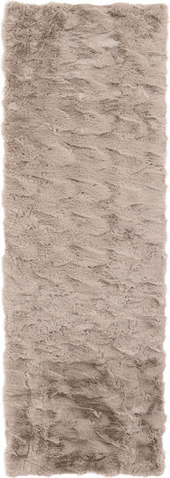 Royal Carpet Заек 170x240см Неплъзгащ Се Furry Пясъчен