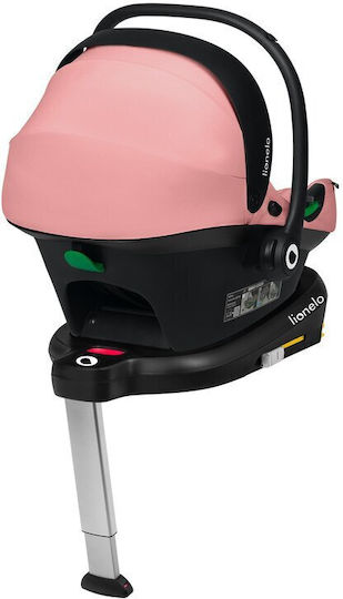 Lionelo Astrid Καθισματάκι Αυτοκινήτου i-Size με Isofix Ροζ 0-13 kg