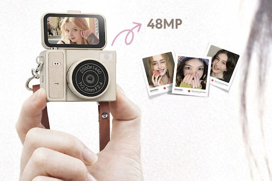 Xrec X7 Aparat foto compact 64MP Zoom optic 45x Bej
