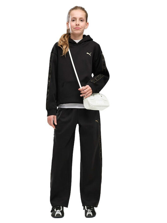 Ess Tape Pantaloni De Trening Pentru Copii Negru