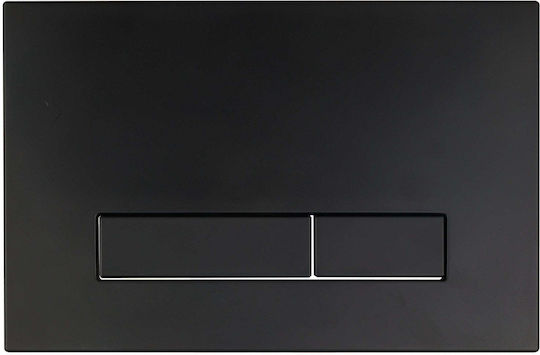 Flush Button Rea H4 Vigante Built-In WC Cistern Black