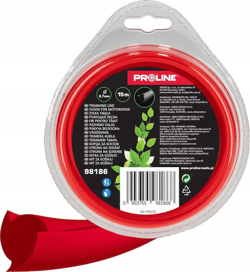 Proline Косачка Нишка Триъгълна С Дължина 15 м И Дебелина 2.7 мм