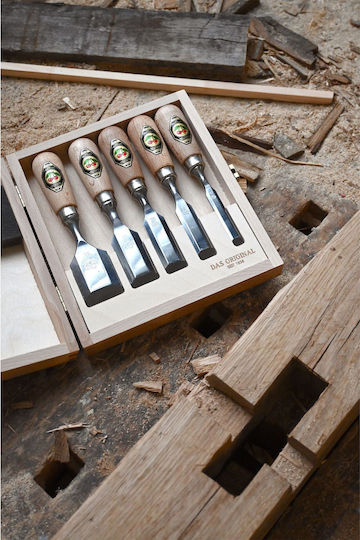 Kirschen Chisels with Wooden Handle Set 5 pcs