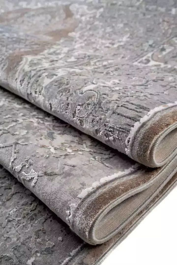 Klonaras Luxurious Silk 5991 Teppich Rechteckig Seide Grey Beige