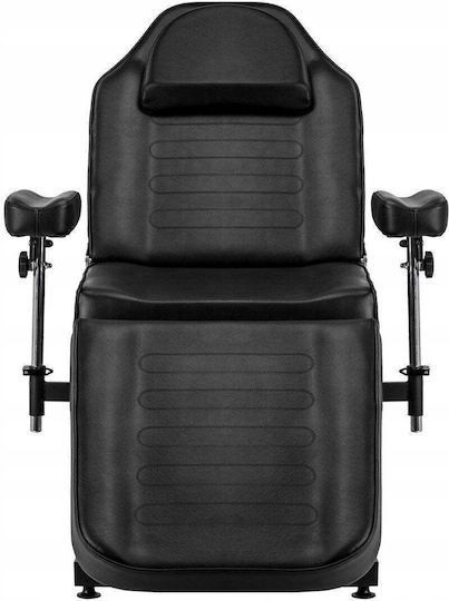 Activeshop Tattoo Chair Black with Adjustable Height and Hydraulic Lifting Pro Ink