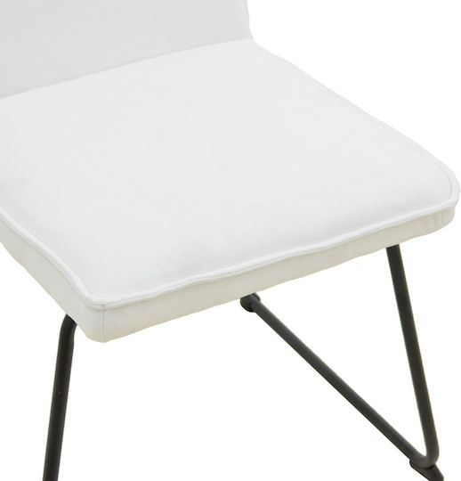 Essential Dining Room Fabric Chair Beige 54x59x89cm