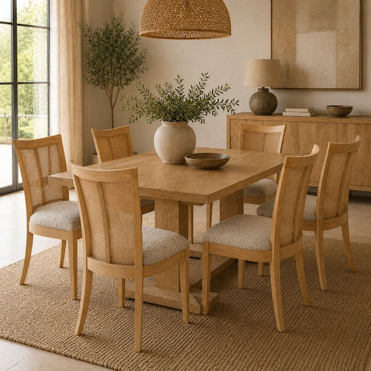 Ferano Brown Dining Chair 54x59x92 cm