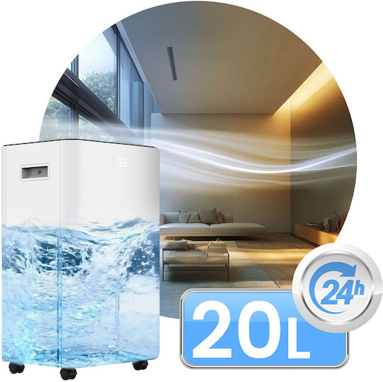 Berdsen BD-532 Dezumidificator cu Compresor și Wi-Fi 20lt