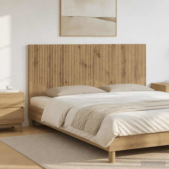 vidaXL Bed Headboard Artisan Oak Wooden Brown 120x50cm