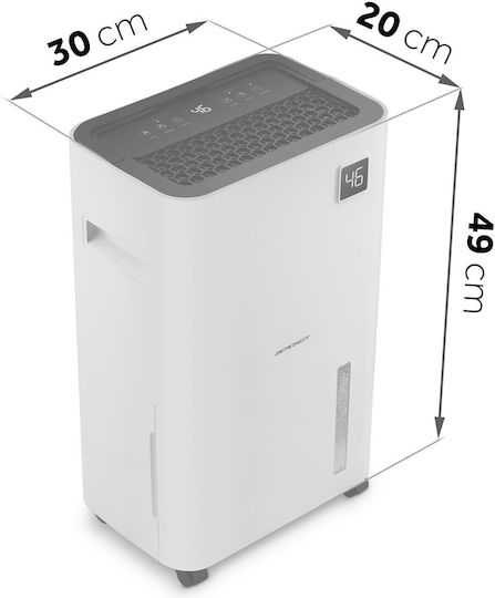 Berdsen BD-534 Αφυγραντήρας με Συμπιεστή και Wi-Fi 20lt