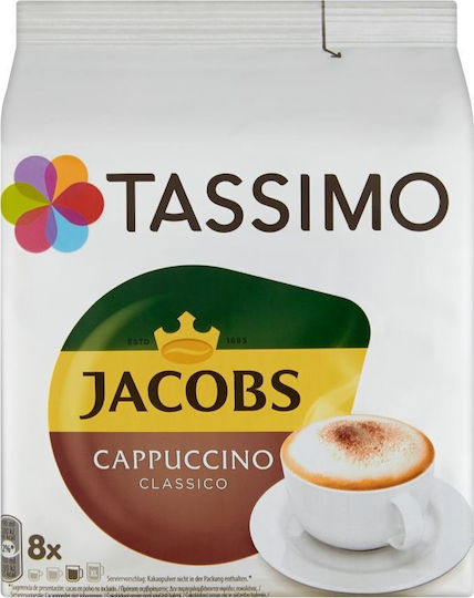 Tassimo Capsule Cappuccino Classico Compatibile cu Aparat Tassimo 16buc
