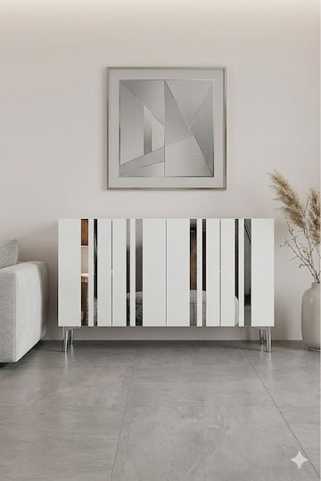 Μπουφές Ξύλινος Καφέ 120x40x75cm