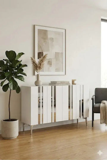 Μπουφές Ξύλινος Καφέ 120x40x75cm